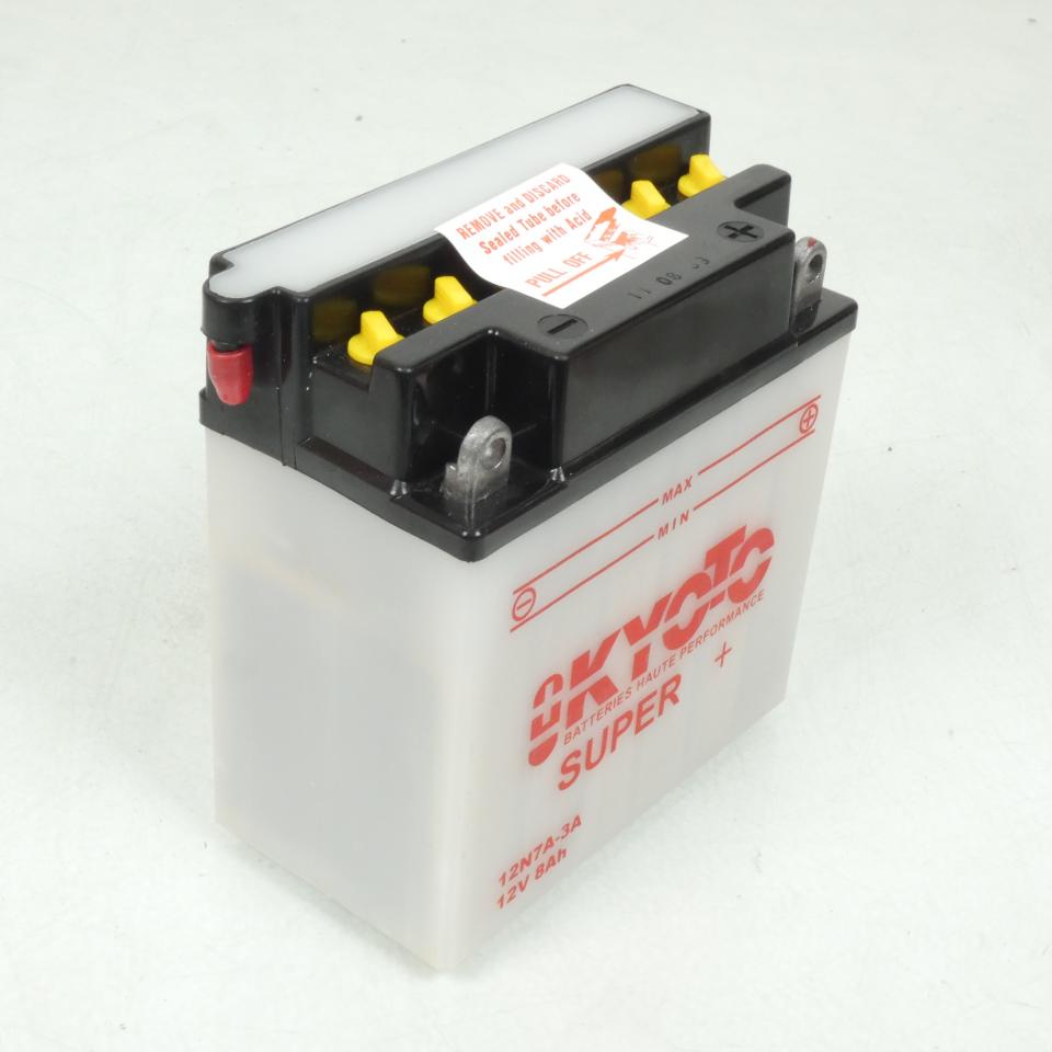 Batterie Kyoto pour Quad Yamaha 80 Yfm Badger/Raptor 1992 à 2006 12N7D-3B / 12V 7Ah Neuf en destockage