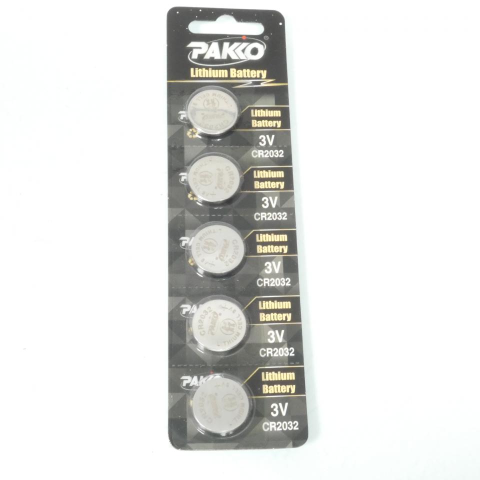 Pile bouton lithium CR2032 3V Raymax pour moto montre électronique par 4 Neuf