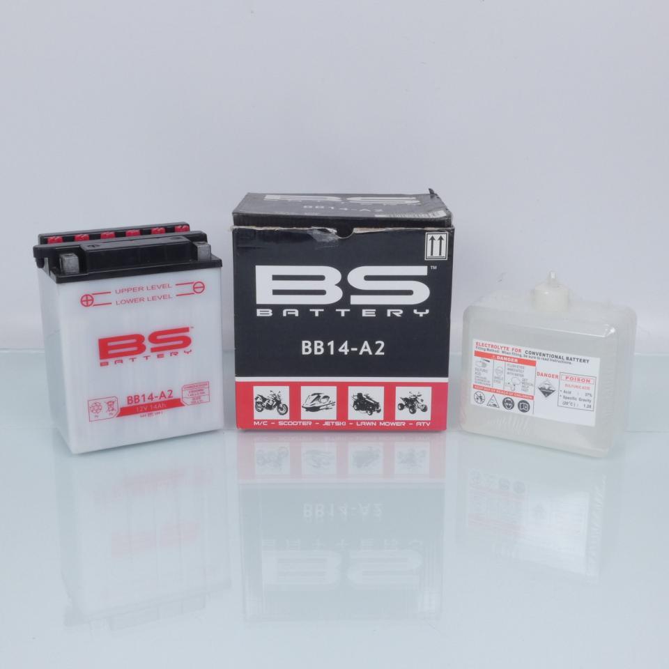 Batterie BS Battery pour Quad Hytrack 250 Hy 265 H 2004 à 2005 YB14-A2 / 12V 14Ah Neuf
