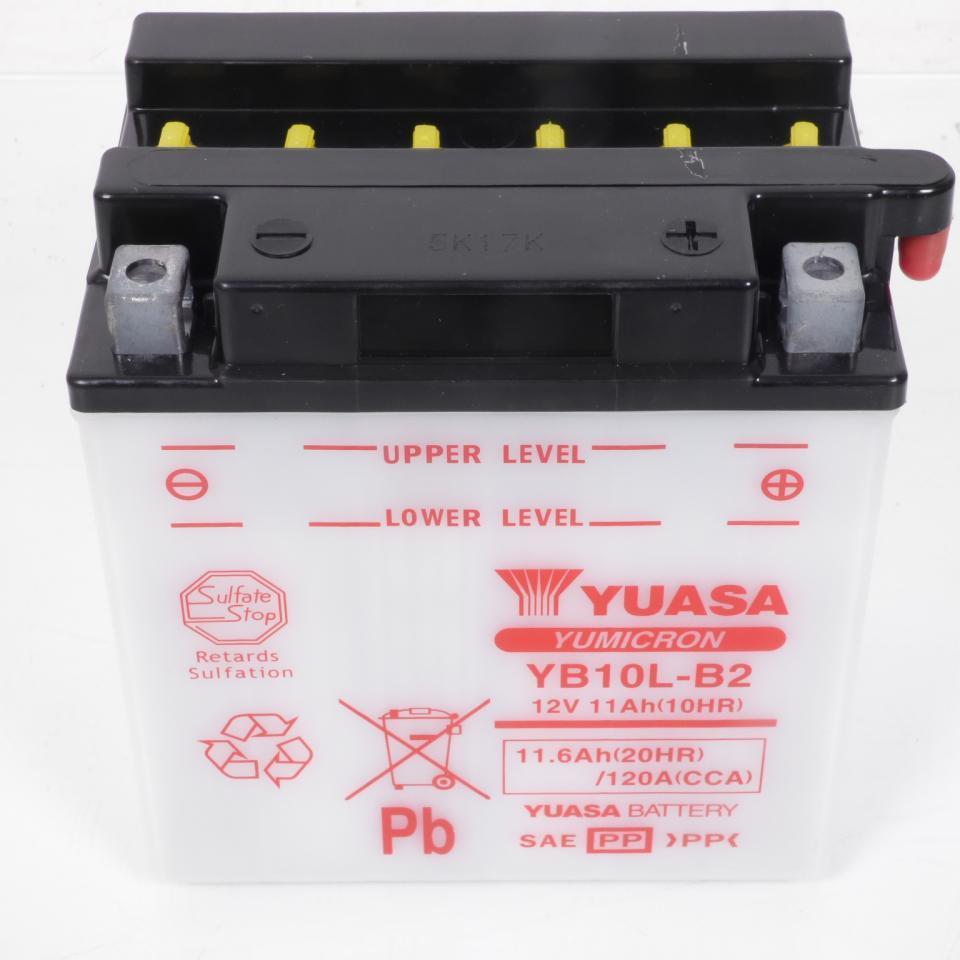 Batterie Yuasa pour Scooter Gilera 125 DNA 2001 à 2003 YB10L-B2 / 12V 11Ah Neuf