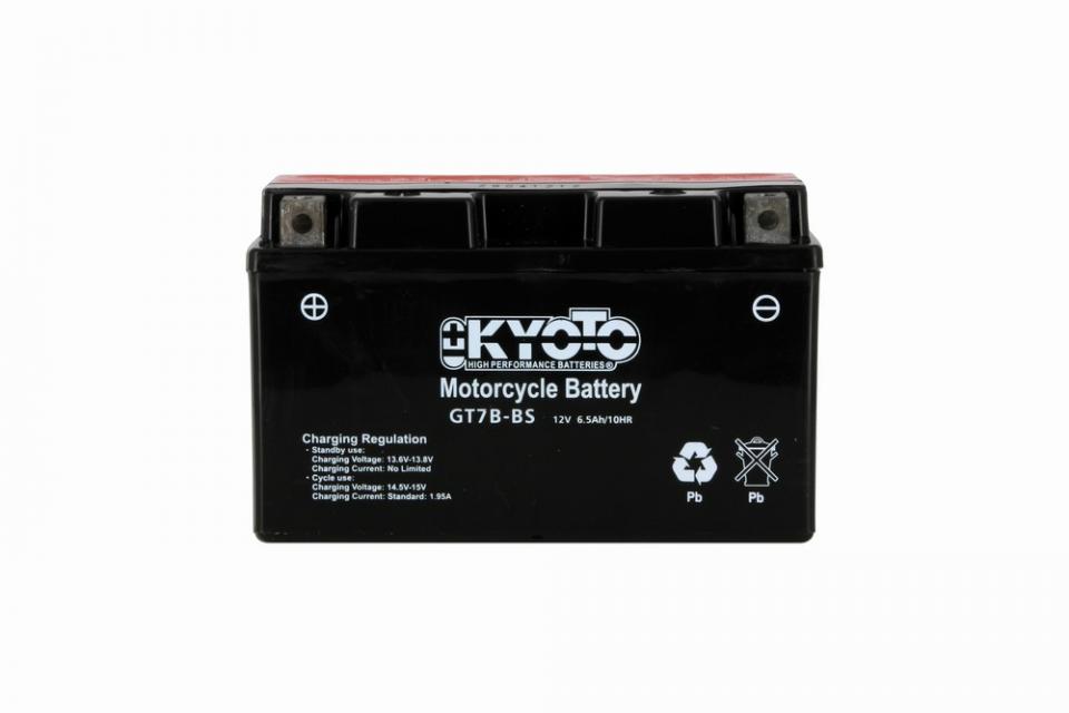 Batterie Kyoto pour scooter Yamaha 250 Majesty 1996-2005 YT7B-BS / 12V 6.5Ah Neuf