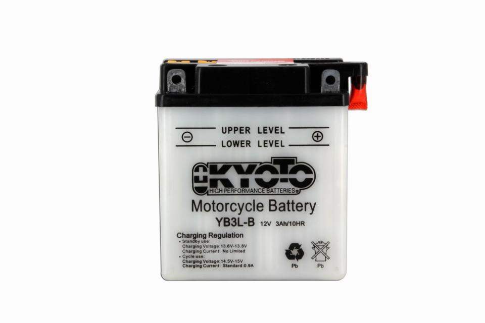 Batterie Kyoto pour Moto Yamaha 500 XT 1986 à 1989 YB3L-B / 12V 3Ah Neuf