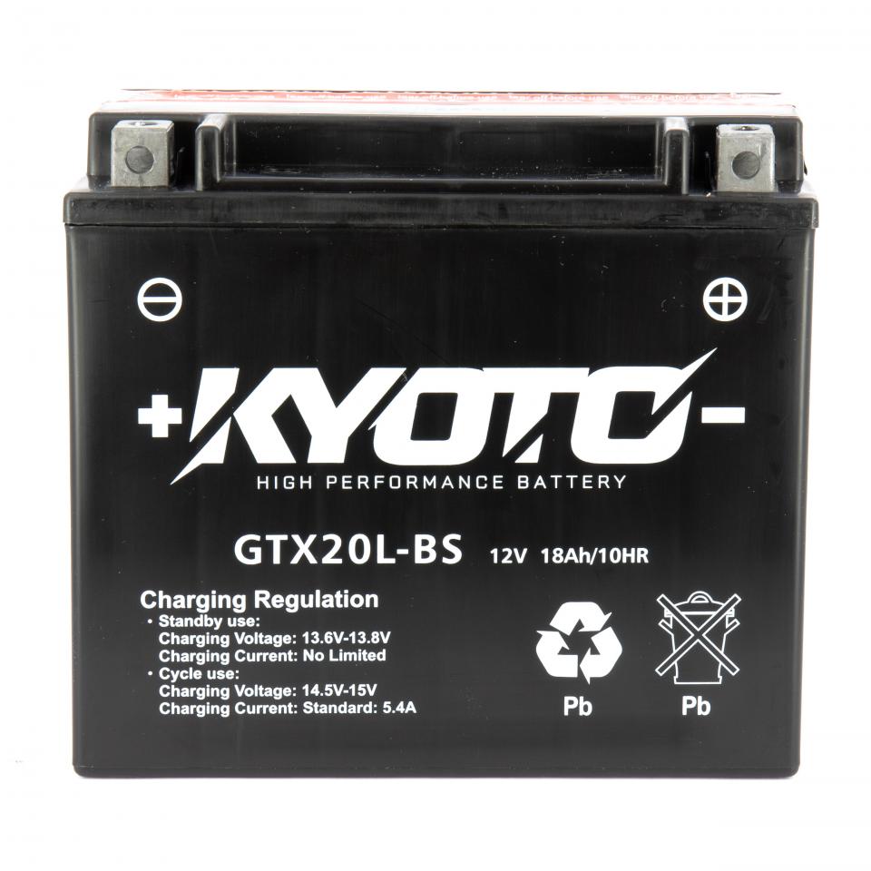 Batterie Kyoto pour Quad CAN-AM 800 Outlander R Efi Xmr 2011 à 2015 YTX20L-BS / 12V 18Ah Neuf