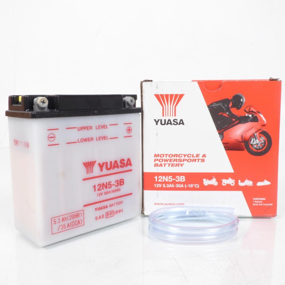 Batterie Yuasa pour Moto Suzuki 600 DR 1985 à 1989 12N5-3B Neuf