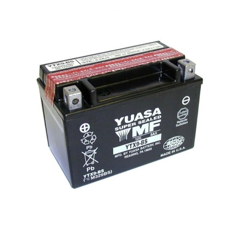 Batterie Yuasa pour Moto Suzuki 900 RF R 1994 à 1998 YTX9-BS / 12V 8Ah Neuf