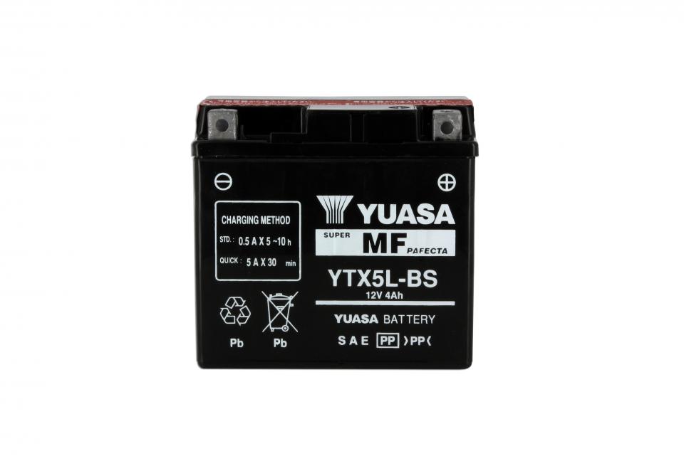 Batterie Yuasa pour Moto Husaberg 350 FE 2000 à 2001 YTX5L-BS / 12V 4Ah Neuf