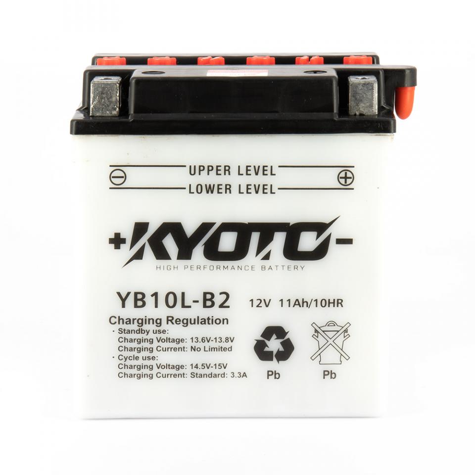 Batterie Kyoto pour Scooter Italjet 125 Dragster 1999 à 2003 YB10L-B2 / 12V 11Ah Neuf