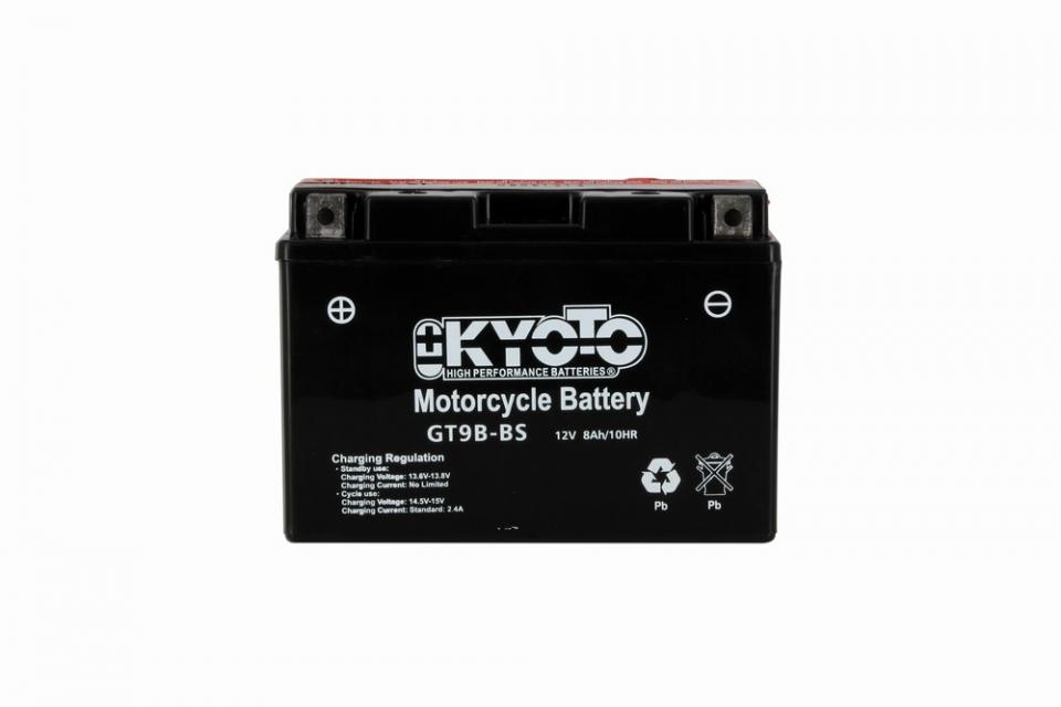 Batterie Kyoto pour Moto Yamaha 660 Xt X 2004 à 2016 YT9B-BS / 12V 8Ah Neuf