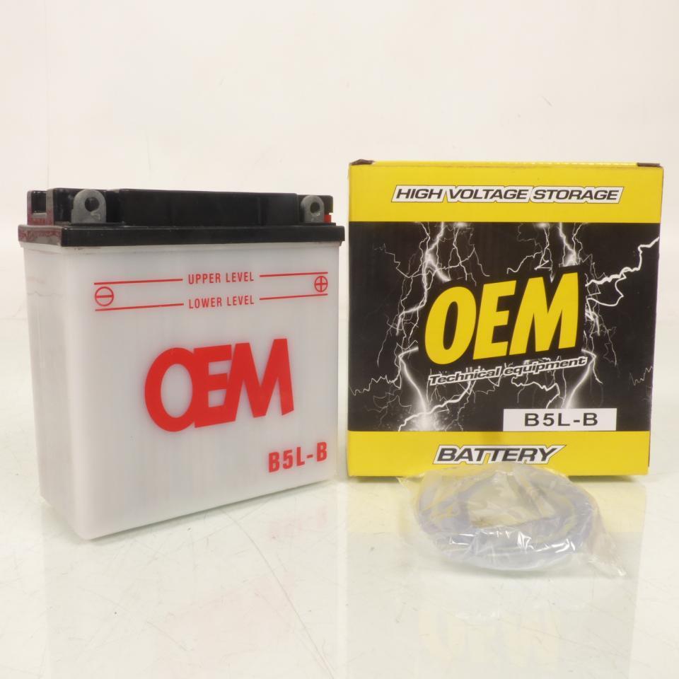 Batterie OEM pour Moto Beta 50 Chrono 1994 à 1996 YB5L-B / 12V 1.6Ah Neuf