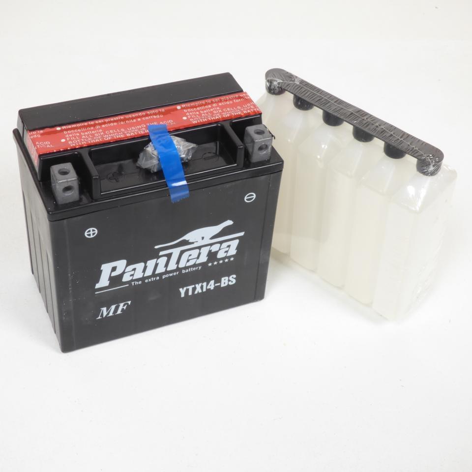 Batterie Pantera pour Quad Minico 250 Puma Jianshe 2003 à 2005 YTX14-BS / 12V 12Ah Neuf