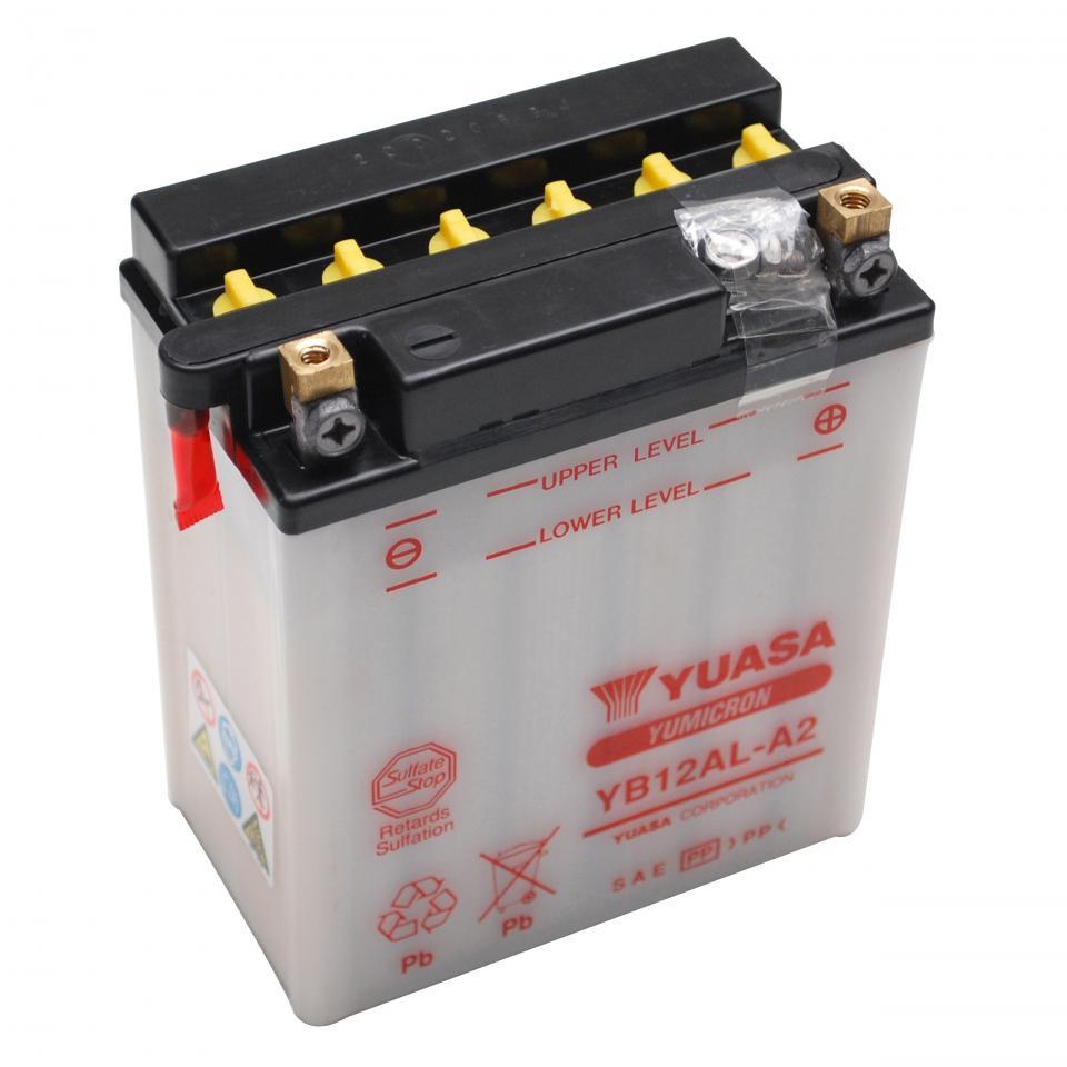 Batterie Yuasa pour Scooter Aprilia 125 Atlantic 2003 à 2012 YB12AL-A2 / 12V 12Ah Neuf