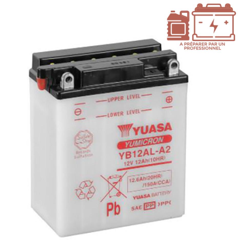 Batterie Yuasa pour Scooter Aprilia 200 Atlantic 2003 à 2006 YB12AL-A2 / 12V 12Ah Neuf