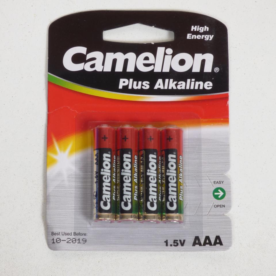 Batterie Camelion pour Auto AAA LR03 LR3 LR03C LR03 BP4 Neuf