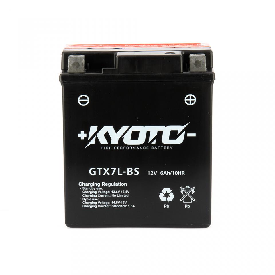 Batterie Kyoto pour Scooter Malaguti 125 Blog 2009 à 2012 YTX7L-BS / 12V 6Ah Neuf