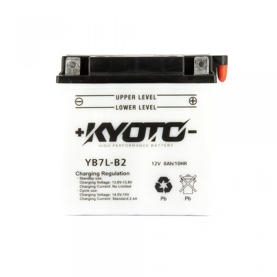 Batterie Kyoto pour Scooter Peugeot 50 Jet Rnc Darkside 2010 à 2017 YB7L-B2 / 12V 8Ah Neuf