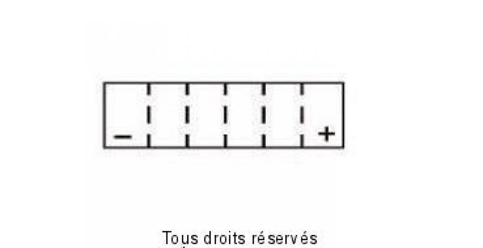 Batterie Kyoto pour Auto U1R-9 / 12V 24Ah Neuf