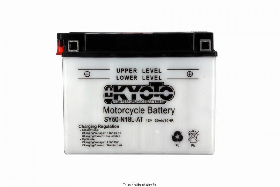 Batterie Kyoto pour Moto Yamaha 1200 Xvz Venture Royal 1984 à 1985 SY50-N18L-AT / 12V 20Ah Neuf
