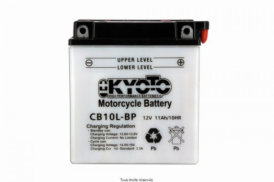 Batterie Kyoto pour Scooter Piaggio 125 Liberty Rst 2004 à 2012 YB10L-BP / 12V 11Ah Neuf
