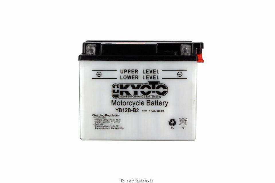 Batterie Kyoto pour Moto Suzuki 250 Gsx E 1980 à 1987 Neuf