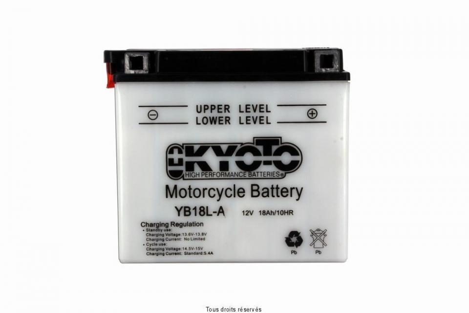 Batterie Kyoto pour Moto Kawasaki 1000 Gtr Zg 1986 à 2005 YB18L-A / 12V 18Ah Neuf