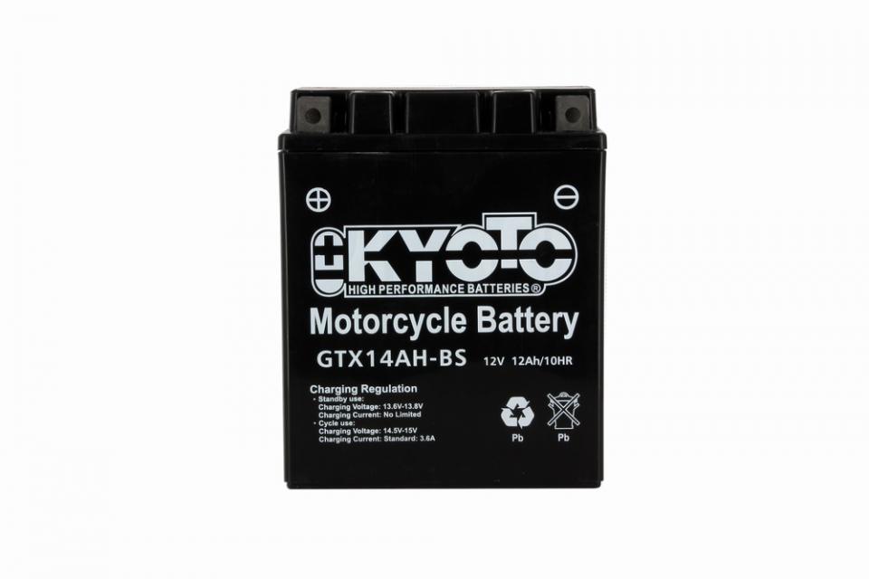 Batterie Kyoto pour Moto INDIAN 1130 SCOUT 1133 2017 à 2019 YTX14AH-BS / 12V 12Ah Neuf