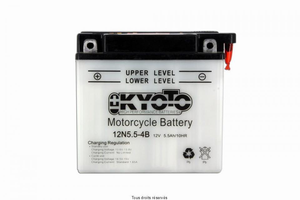 Batterie Kyoto pour Moto Yamaha 125 TZR 1994 à 1999 12N5.5-4B Neuf