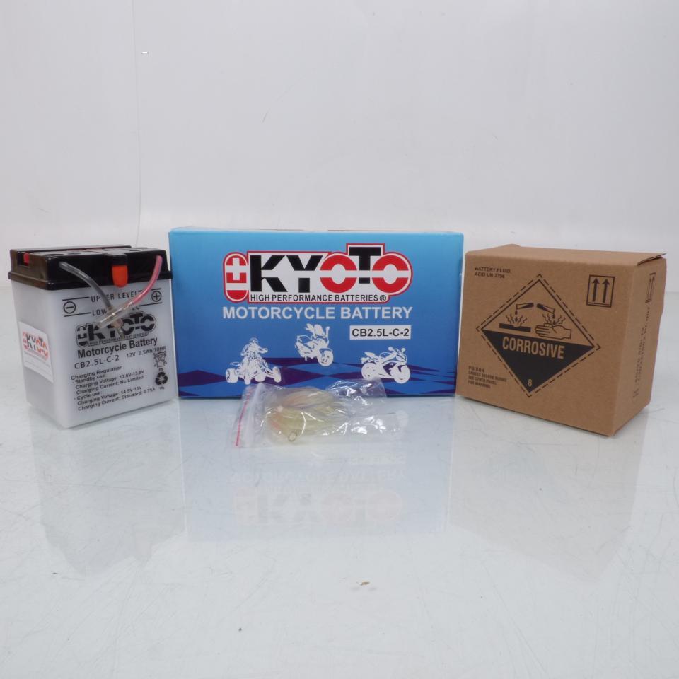 Batterie Kyoto pour Scooter Yamaha 50 Sg Sting 1984 à 1987 Neuf