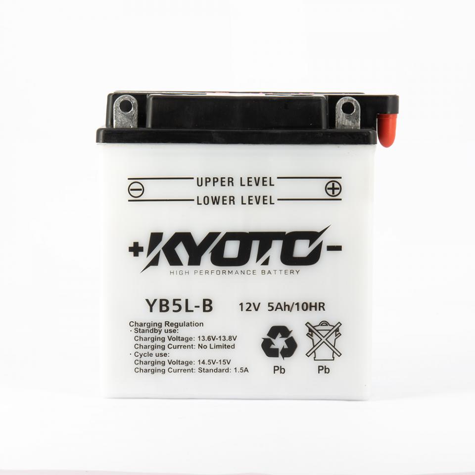 Batterie Kyoto pour Scooter Derbi 100 Atlantis Lc 2002 à 2004 YB5L-B / 12V 1.6Ah Neuf