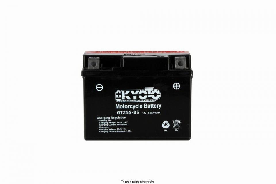 Batterie Kyoto pour Moto KTM 525 Exc Racing 4T 2004 à 2006 YTZ5S-BS / 12V 3Ah Neuf