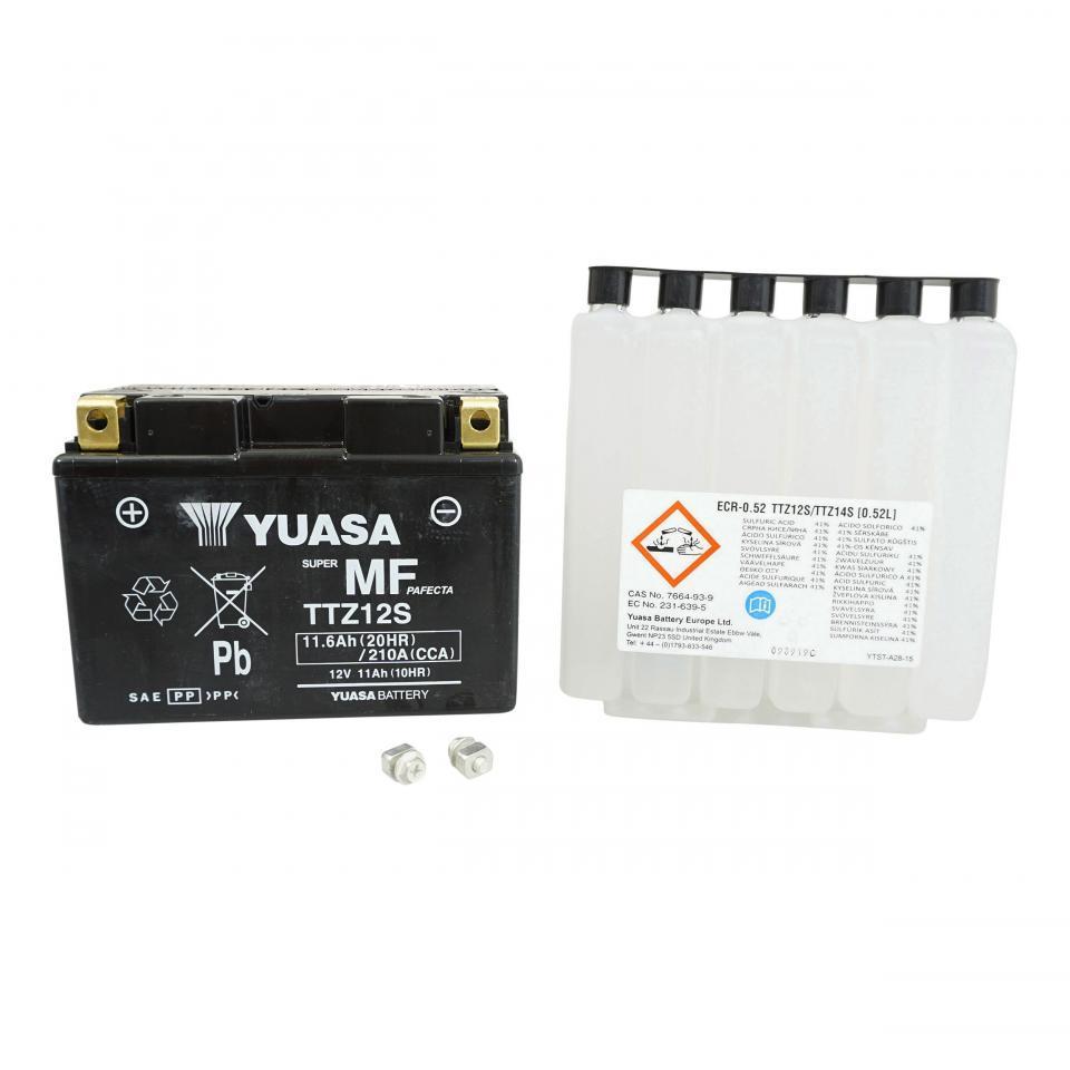 Batterie Yuasa pour Moto Honda 650 XLV 2000 à 2006 YTZ12S YTZ12-S Neuf