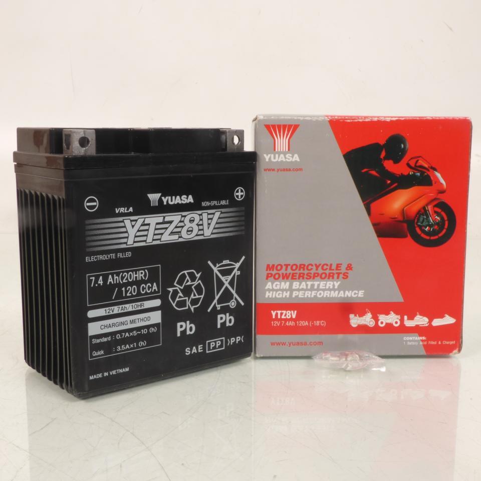 Batterie Yuasa pour Scooter Yamaha 300 MWD TRICITY 3 ROUES 2020 à 2023 Neuf