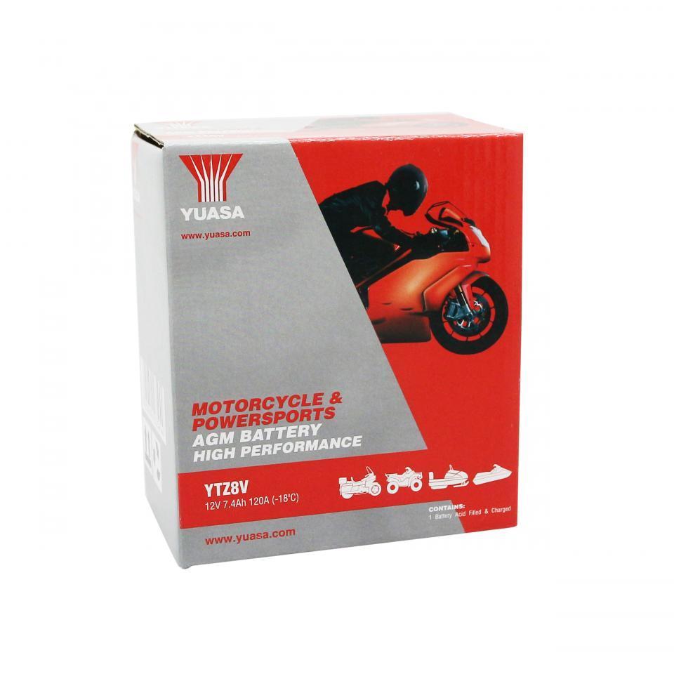 Batterie Yuasa pour Moto Yamaha 320 Yzf 300 R3 2015 à 2020 YTZ8-V / 12V 7.4Ah Neuf
