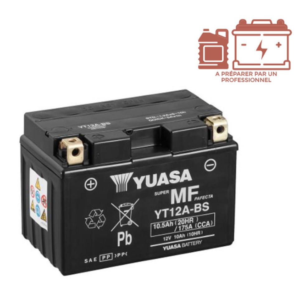 Batterie Yuasa pour Moto Suzuki 1000 Gsx-R 2005 à 2013 YT12A-BS / 12V 10Ah Neuf