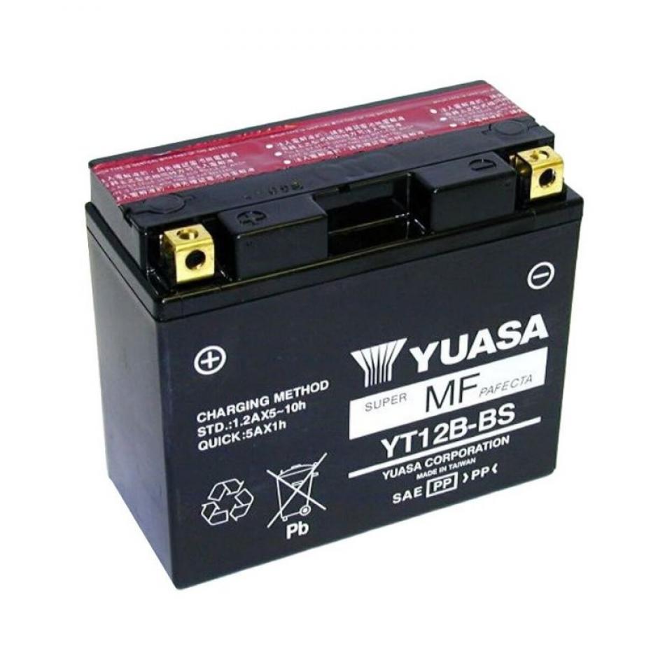 Batterie Yuasa pour Moto Ducati 800 Sport 2003 YT12B-BS / 12V 10Ah Neuf