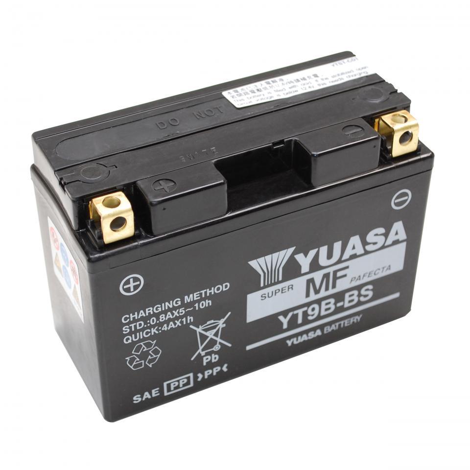 Batterie Yuasa pour Scooter MBK 400 Ypr Evolis Abs 2014 à 2017 YT9B-BS / 12V 8Ah Neuf