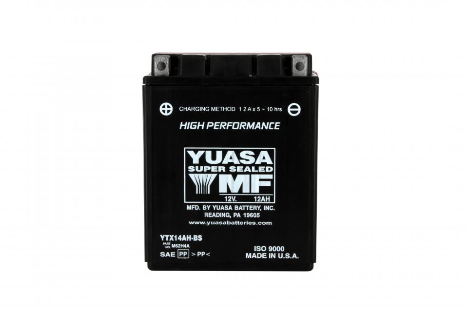 Batterie Yuasa pour Quad Polaris 570 ACE EFI 2015 à 2017 YTX14AH-BS / 12V 12Ah Neuf