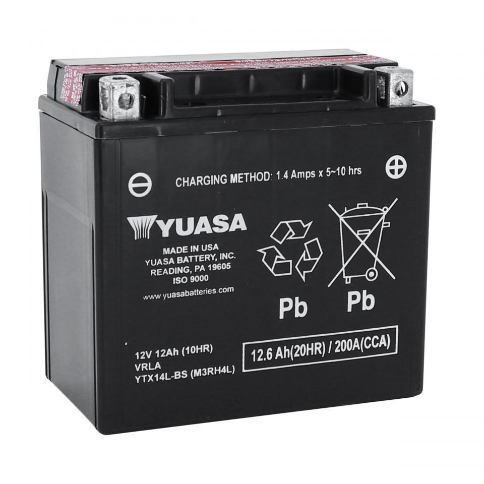 Batterie Yuasa pour Auto YTX14L-BS / 12V 12Ah Neuf
