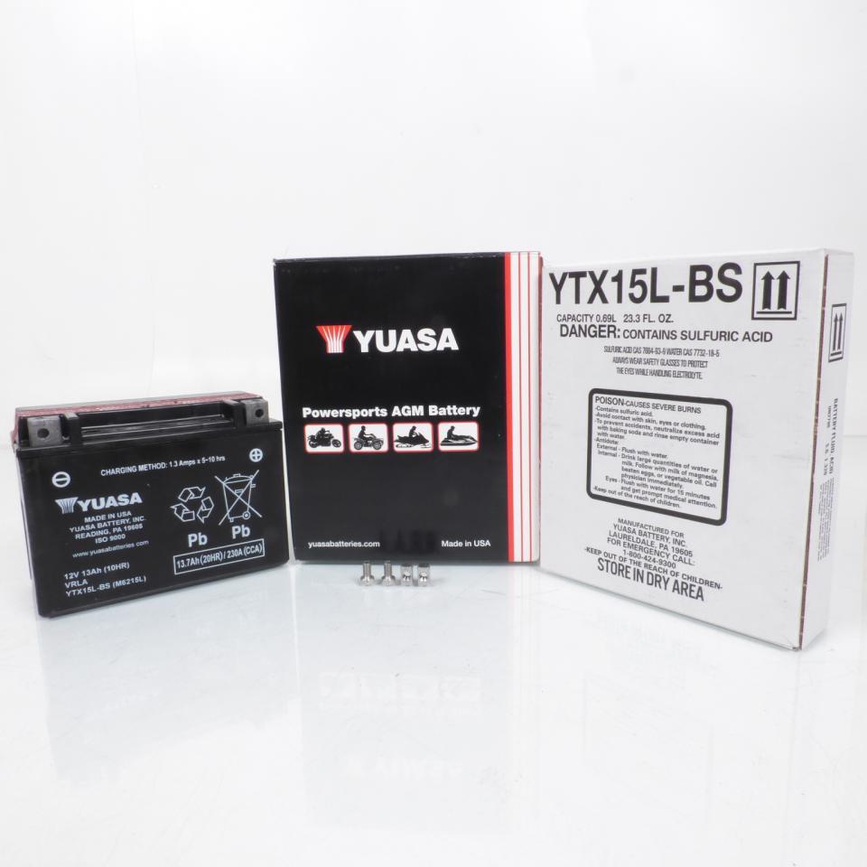Batterie Yuasa pour Scooter Peugeot 100 Vivacity 1999 à 2020 Neuf