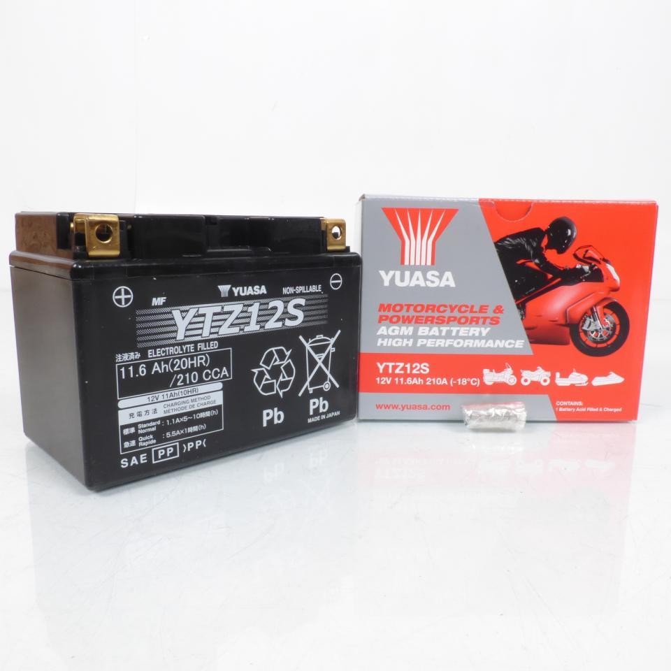 Batterie Yuasa pour Moto KTM 950 Super Motard 2005 à 2006 YTZ12-S / YTZ12S-SLA / 12V 11Ah Neuf