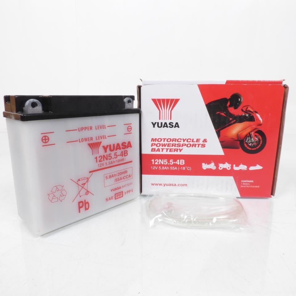 Batterie Yuasa pour Moto Yamaha 125 MT 2014 à 2020 Neuf