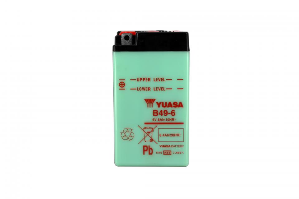 Batterie Yuasa pour Auto B49-6 / 6V 8Ah Neuf