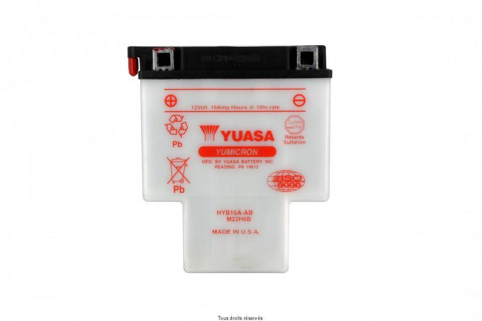 Batterie Yuasa pour Deux Roues Honda 750 1983 à 1986 HYB16A-A / 12V 16Ah Neuf