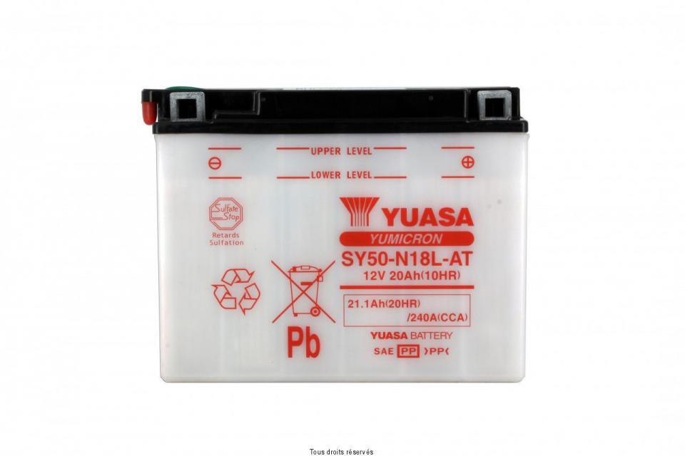 Batterie Yuasa pour Moto Yamaha 1200 Xvz Venture Royal 1984 à 1985 SY50-N18L-AT / 12V 20Ah Neuf