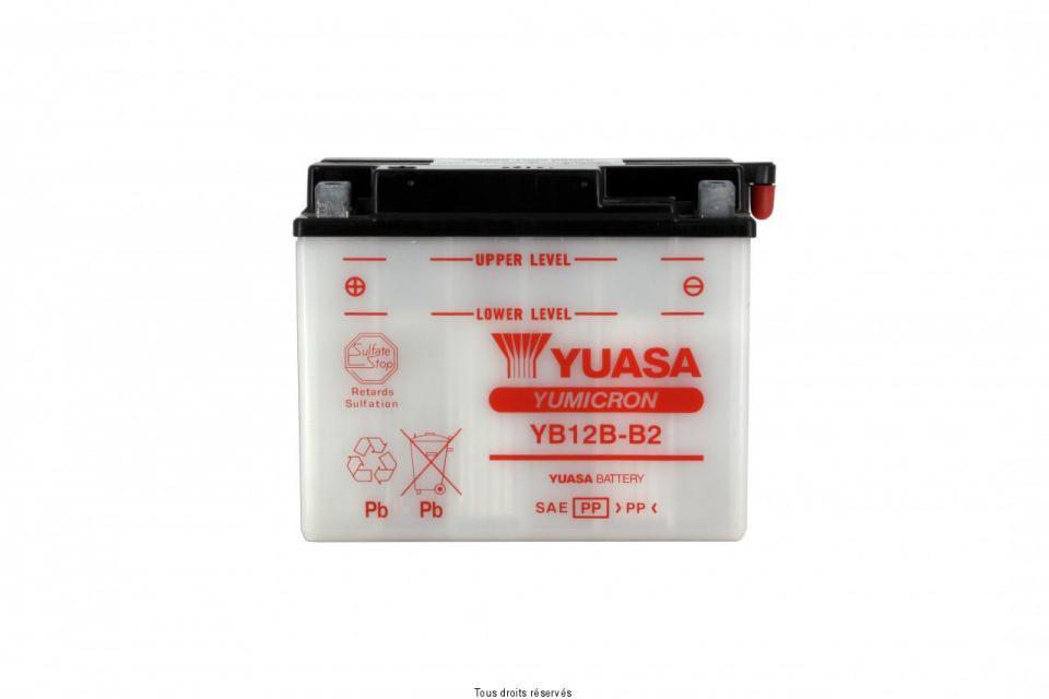 Batterie Yuasa pour Moto Suzuki 250 Gsx E 1980 à 1987 Neuf