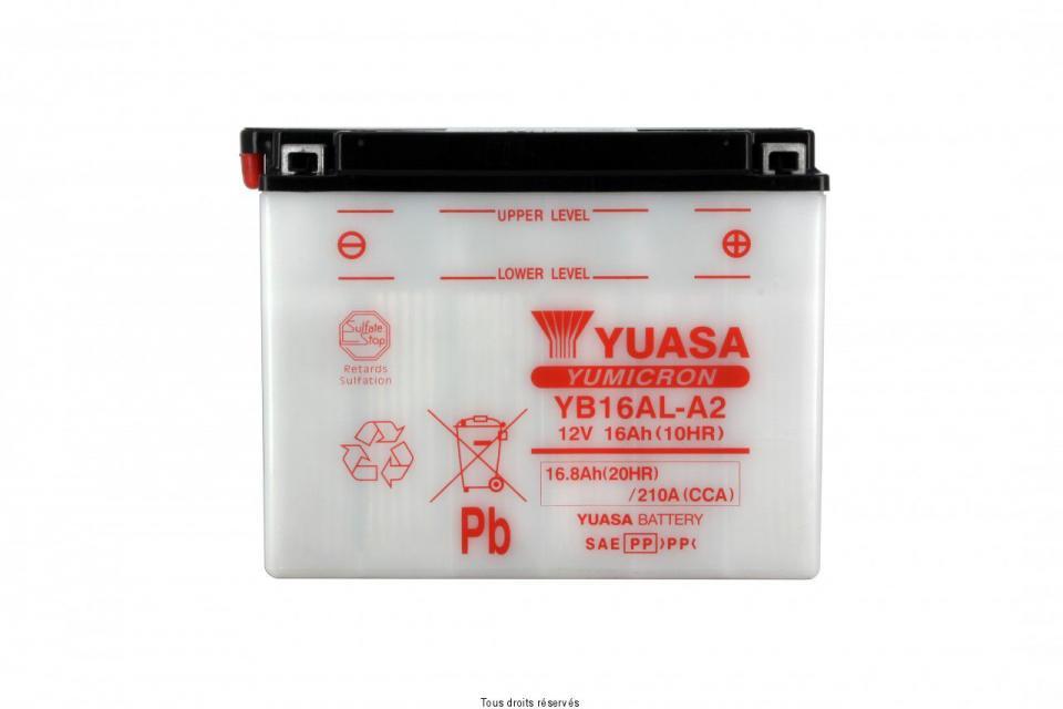 Batterie Yuasa pour Moto Yamaha 1200 Vmax 1985 à 2003 YB16AL-A2 Neuf