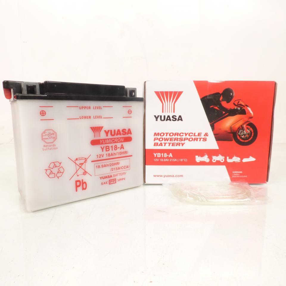 Batterie Yuasa pour Moto Honda 1100 Vf C Magna 1983 à 1984 YB18-A / 12V 18Ah Neuf