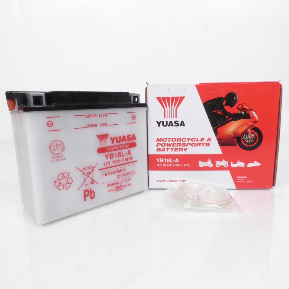 Batterie Yuasa pour Moto Honda 1000 Cbx B/C 1981 à 1982 YB18L-A / 12V 18Ah Neuf