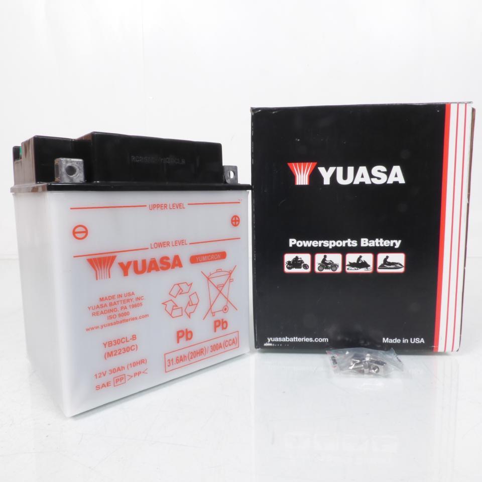 Batterie Yuasa pour Jet Ski Sea Doo 1500 GTX 4TEC 2002 à 2009 YB30CL-B / 12V 30Ah Neuf