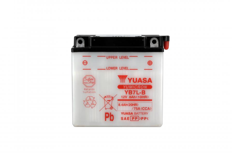 Batterie Yuasa pour Scooter MASH 125 Sixty Five 2013 à 2016 YB7L-B / 12V 8Ah Neuf