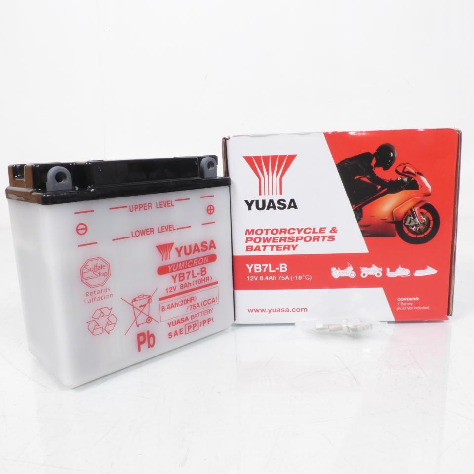 Batterie Yuasa pour Scooter MASH 125 Sixty Five 2013 à 2016 YB7L-B / 12V 8Ah Neuf